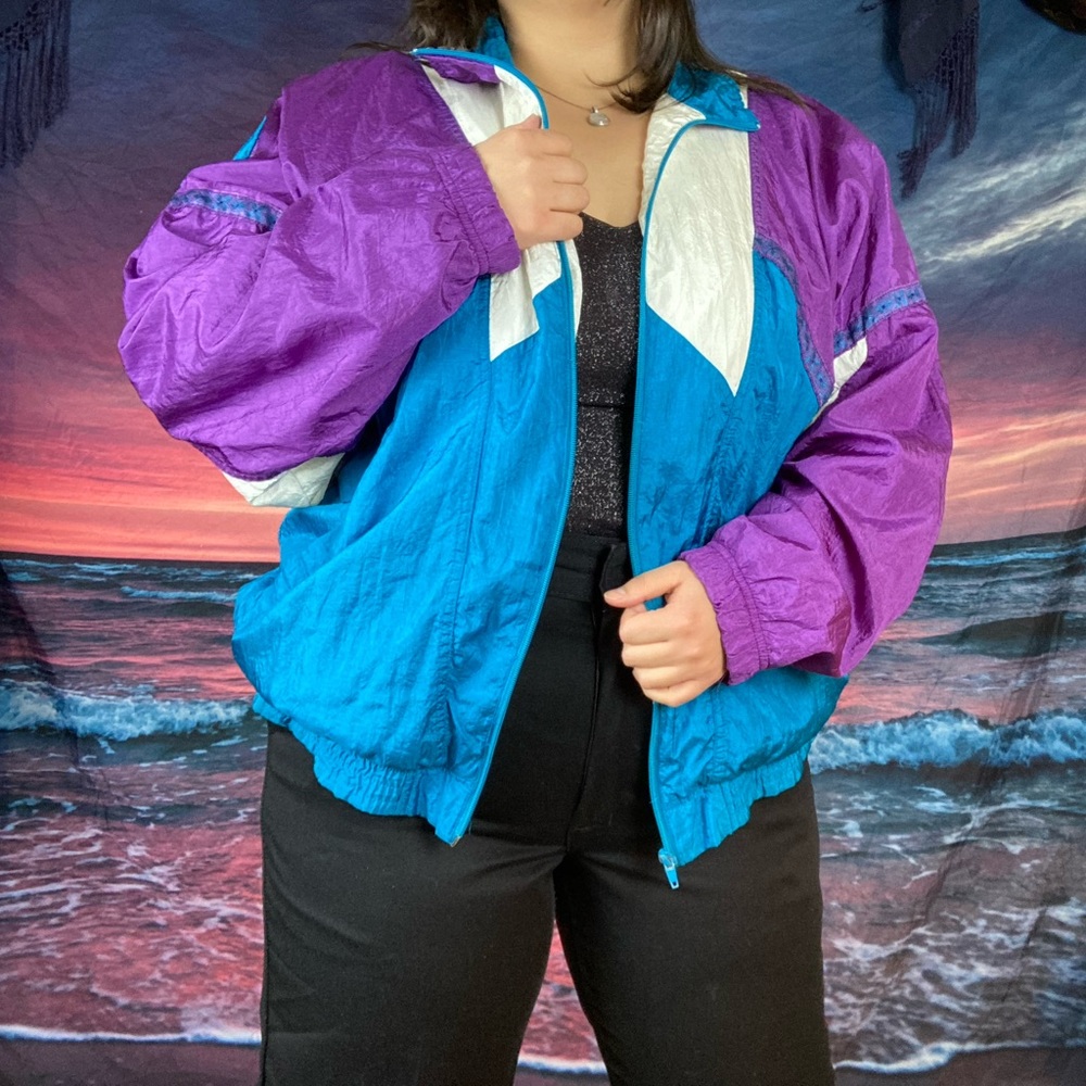 ✨Cool beans retro 80s ski jacket✨
